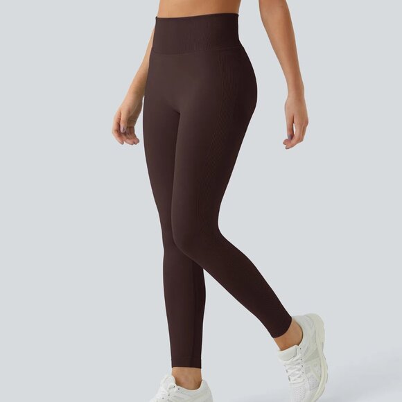 Halara Seamless Flow High Waisted Scrunch Butt Lifting Leggings Full Length Sm - Picture 3 of 12